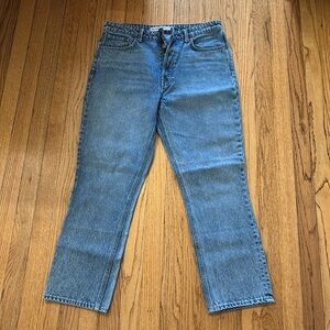 Grlfrnd rigid blue denim